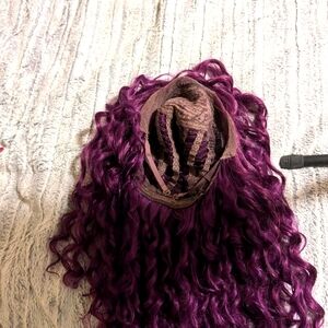 Lace front wig
